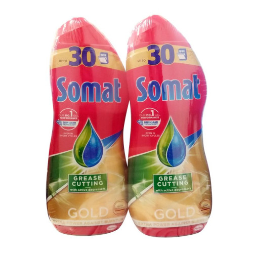 Somat Gold Grease Cutting Dishwasher Gel 85.89 fl oz (2540 ml)