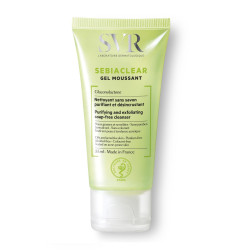 SVR Sebiaclear Gel Moussant Cleansing Gel Foam for Oily Skin Alcohol-Free 1.69 fl oz (50 ml)