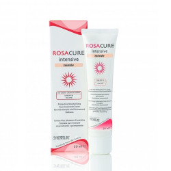 Synchroline Rosacure Intensive Tinted Cream for Face and Skin with Rosacea in Dark Color SPF 30 1.01 fl oz (30 ml)