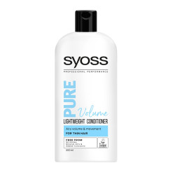 Syoss Pure Volume Lightweight Conditioner for Fine Hair 16.91 fl oz (500 ml)