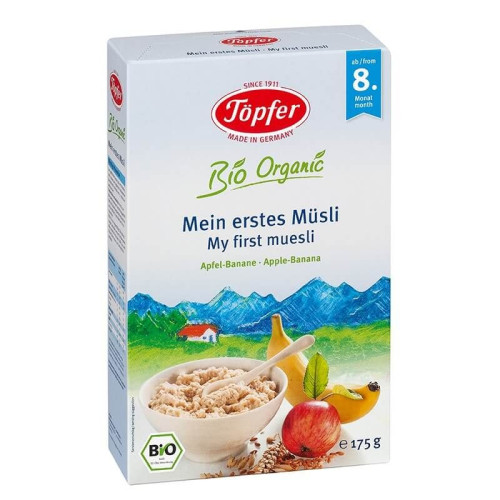 Topfer My First Organic Muesli for Children 8+ Months 6.17 oz (175 g)