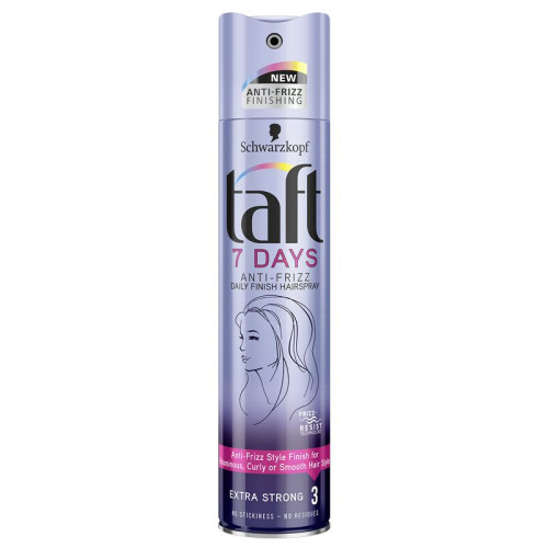Taft 7 Days Volume Hair Spray for Volume Level 3 8.45 fl oz (250 ml)
