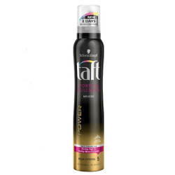 Taft Power and Fullness Hair Mousse for Density and Mega Strong Hold 6.76 fl oz (200 ml)