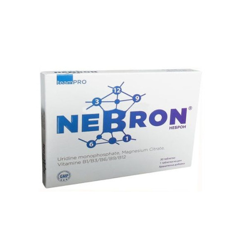 TeamPro Nebron for Calmness and a Healthy Nervous System 30 Tablets