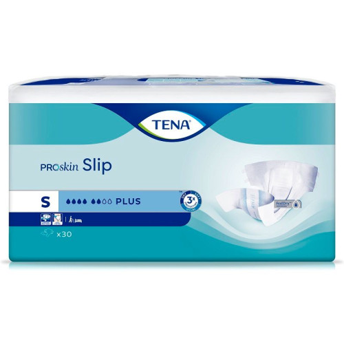 Tena Slip Plus Adult Diapers for Incontinence Size S 30 pcs