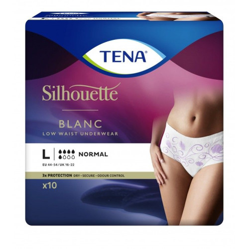 Tena Discreet and Secure Adult Pants for Women Size L 10 pcs