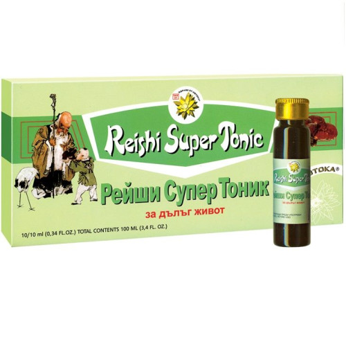 TNT Reishi Super Tonic for Optimal Health and Tone 0.34 fl oz (10 ml) 10 Bottles