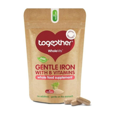 Together Gentle Iron Vitamin B Complex with Iron 30 Capsules