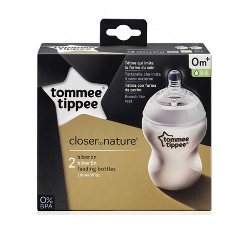 Tommee Tippee Easi-Vent Feeding Bottle for Children 0+ Months 8.79 fl oz (260 ml)