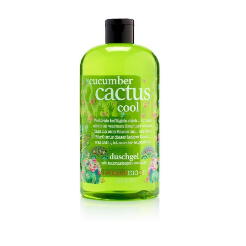 Treaclemoon Cucumber Cactus Cool Shower Gel with Cucumber and Cactus Fragrance 16.91 fl oz (500 ml)