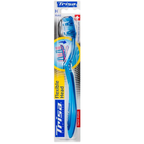 Trisa Flexible Head Hard Toothbrush
