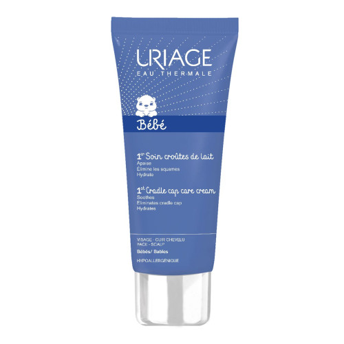 Uriage Bebe Anti-Inflammatory Cream for Babies and Children Against Cradle Cap 1.35 fl oz (40 ml)