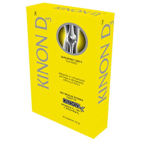 Valentis Kinon D3 for Healthy Bones and Muscles in Arthritis 30 Tablets