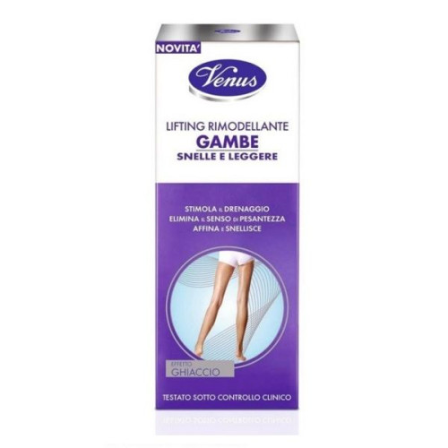 Venus Gambe Soothing Cream for Tired and Swollen Legs with Cooling Effect 6.76 fl oz (200 ml)