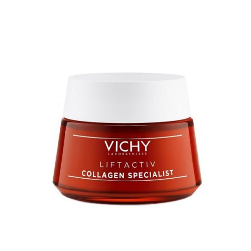 Vichy Liftactiv Collagen Specialist Day Cream with Advanced Anti-Wrinkle Action 1.69 fl oz (50 ml)