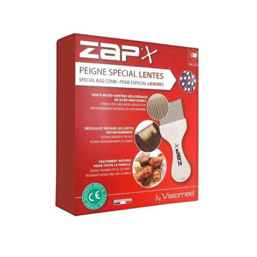 Visiomed Zap X Comb Against Nits and Lice