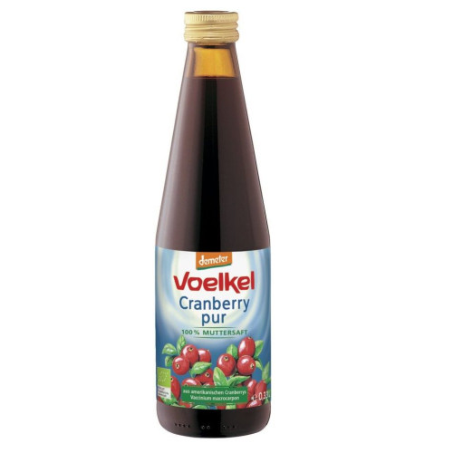 Voelkel Organic Natural Cranberry Juice 11.16 fl oz (330 ml)