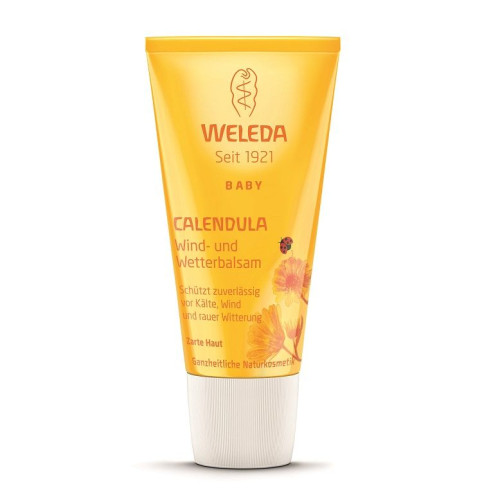 Weleda Baby Protective Baby Balm for Cold Weather with Calendula 1.01 fl oz (30 ml)