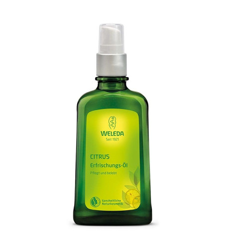Weleda Nourishing Body Oil for Dry Skin with Citrus and Almond 3.38 fl oz (100 ml)