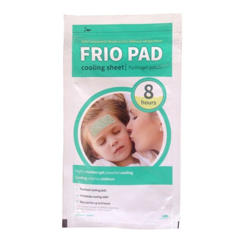 Frio Pad Cooling Gel Patches for Migraine and Fever Symptoms 2 pcs