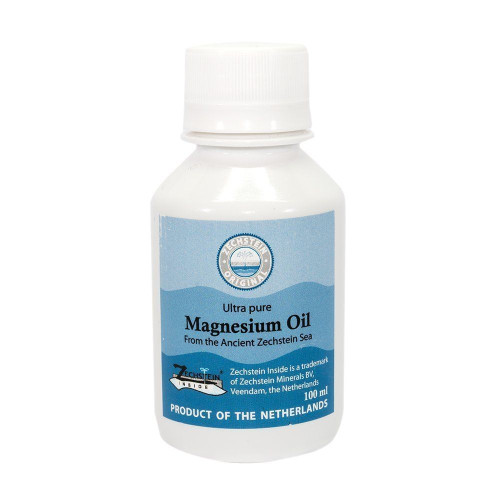 Zechstein Magnesium Oil for Chronic Fatigue and Muscle Cramps 3.38 fl oz (100 ml)