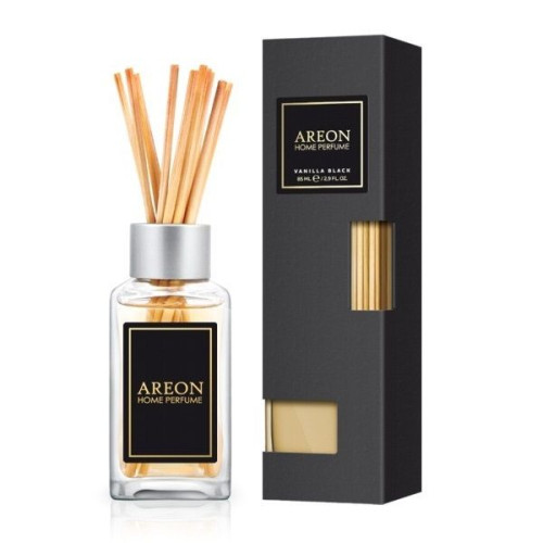 Areon Home Perfume Premium Perfume Vanilla Black Fragrance 2.87 fl oz (85 ml)