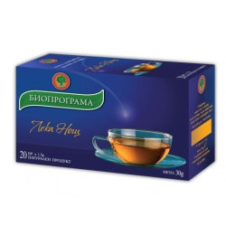 Bioprogramme Organic Good Night Tea for Peaceful Sleep and Relaxation 0.05 oz (1.5 g) 20 Filter Bags