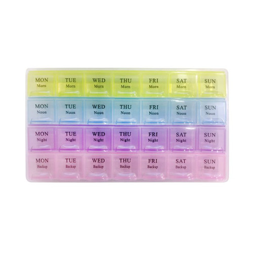 Pill Boxes Medicine Box with 28 Compartments
