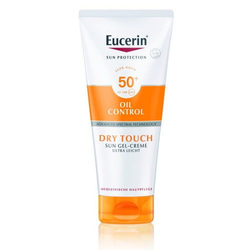 Eucerin Sun Oil Control Sun Protection Gel-Cream for Body Dry Touch SPF 50 6.76 fl oz (200 ml)