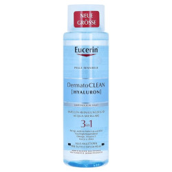 Eucerin Dermatoclean Hyaluron 3-in-1 Micellar Water for Cleansing and Refreshing the Face 6.76 fl oz (200 ml)