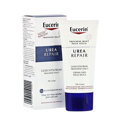 Eucerin Urea Repair Nourishing Day Cream for Dry Skin with 5% Urea 1.69 fl oz (50 ml)