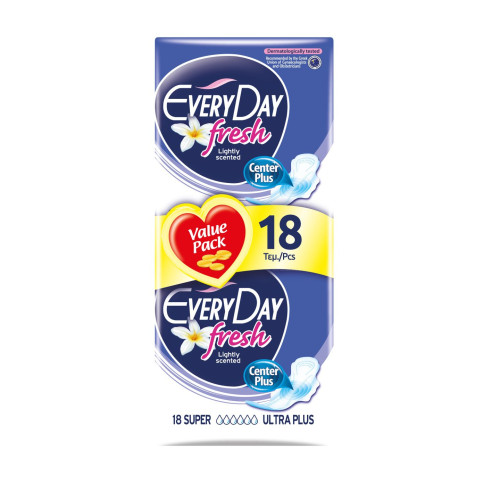 Promo Set Everyday Fresh Super Duo Sanitary Pads 18 pcs