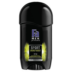 Fa Men Sport Energy Boost Deodorant Stick for Men 1.69 fl oz (50 ml)