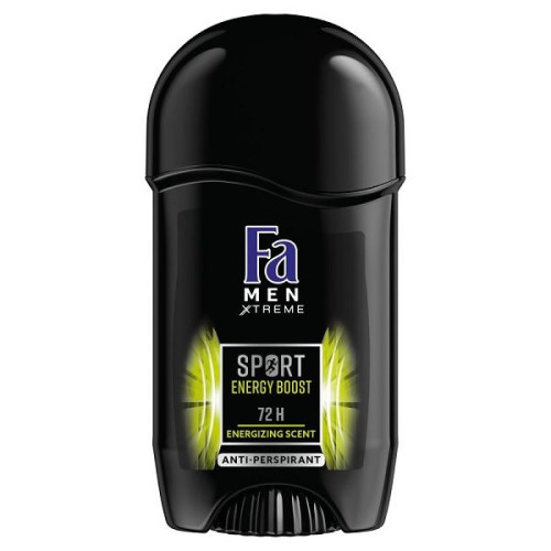 Fa Men Sport Energy Boost Deodorant Stick for Men 1.69 fl oz (50 ml)