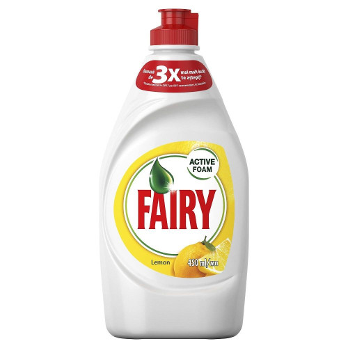 Fairy Dishwashing Liquid with Lemon 15.22 fl oz (450 ml)