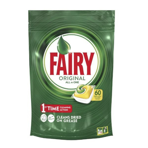 Fairy Original Dishwasher Tablets with Lemon Scent 60 pcs