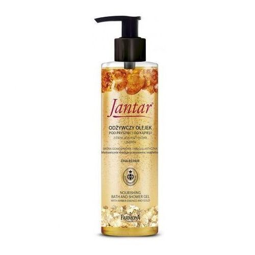 Jantar Farmona 2-in-1 Bath Foam and Shower Gel with Amber and Colloidal Gold 13.53 fl oz (400 ml)