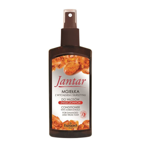 Jantar Farmona Essence of Tradition Spray Tonic for Damaged and Weak Hair with Amber Extract 6.76 fl oz (200 ml)
