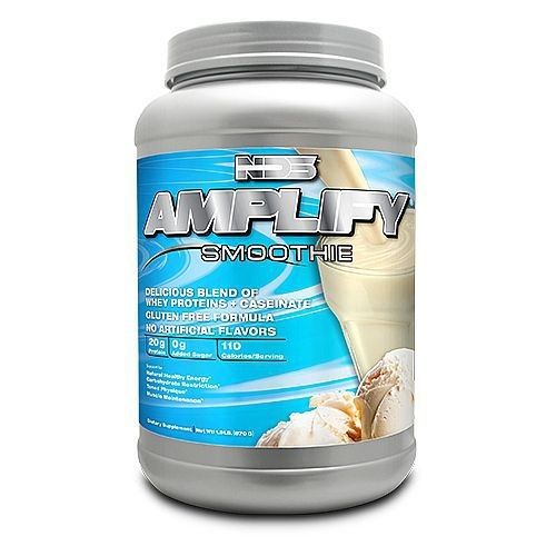 NDS Amplify Smoothie Whey Protein with Vanilla Flavor 1.92 lb (870 g)