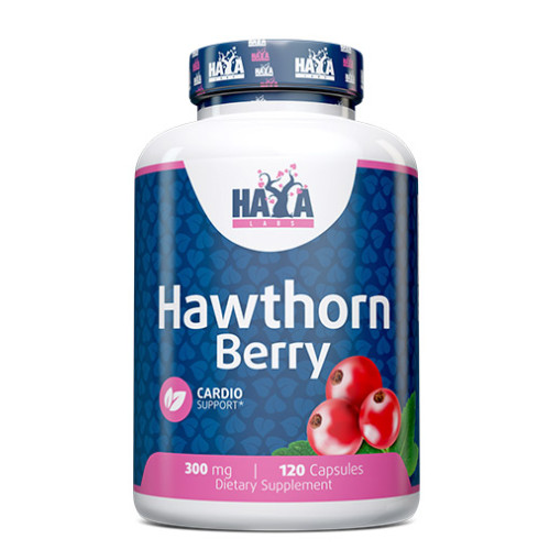 Haya Labs Hawthorn Berry 300 mg 120 Capsules