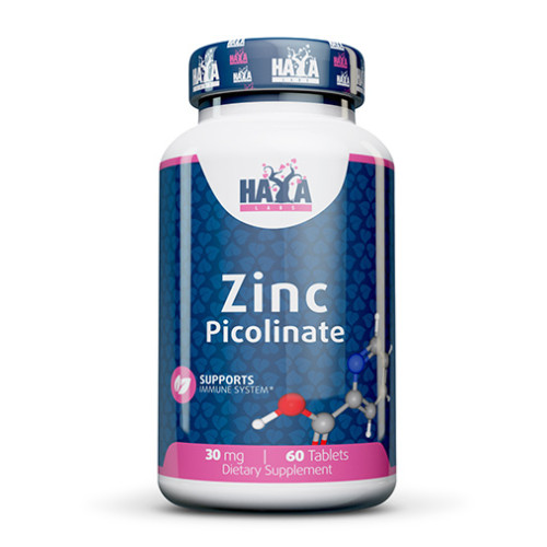 Haya Labs Zinc Picolinate 30mg 60 Tablets