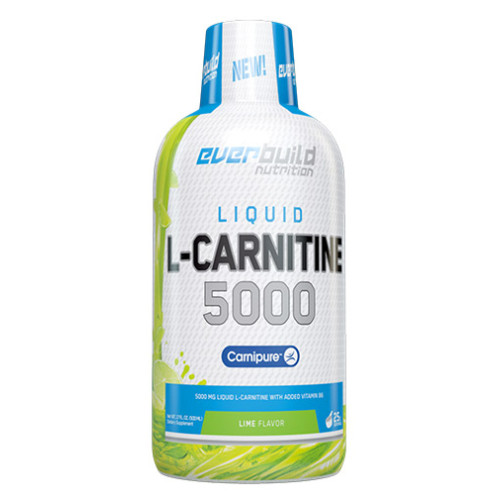 Everbuild Liquid L-Carnitine 5000 Lime 16.91 fl oz (500 ml)