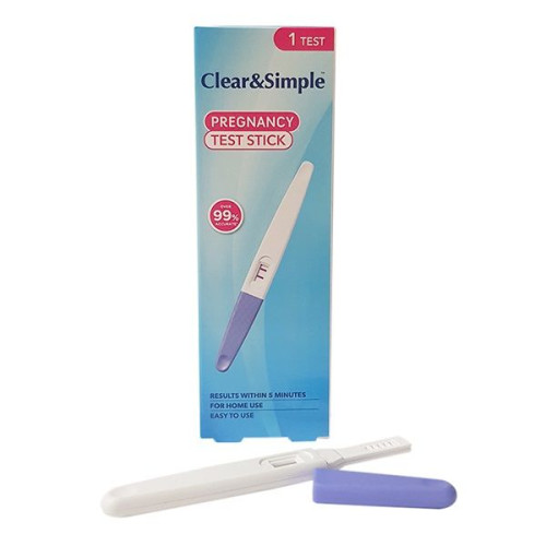 Clear and Simple Pregnancy Test Stick Pen