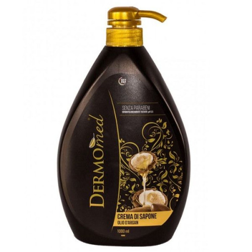 Dermomed Liquid Hand Cream Soap with Argan 33.81 fl oz (1000 ml)