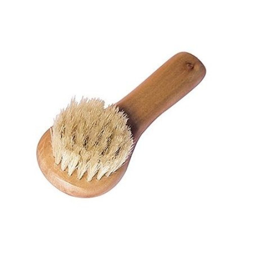 Croll and Denecke Face Cleansing Brush with Natural Bristles and Wooden Handle 1 pc