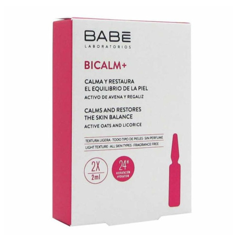 Babe Bicalm+ Restorative Irritated Skin 0.74 fl oz (22 ml) 2 Ampoule