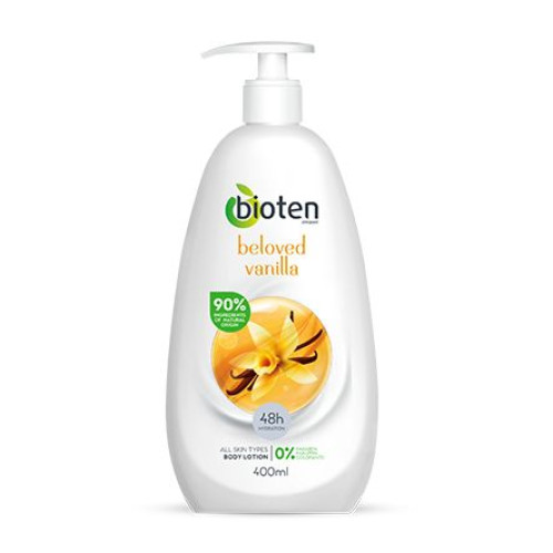 Bioten Beloved Vanilla Moisturizing Body Lotion with Vanilla 13.53 fl oz (400 ml)