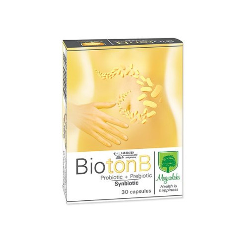 Magnalabs Bioton B Synbiotic for Healthy Intestinal Microflora 30 Capsules