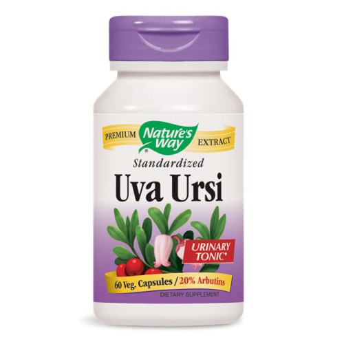 Nature's Way Uva Ursi Bearberry for Urinary Problems and Kidney Stones 60 Capsules