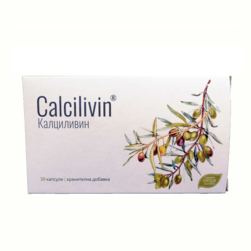 Naturpharma Calcilivin for Healthy Bones and Joints with Calcium 30 Capsules